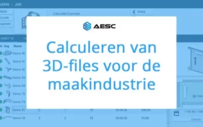 Calculeren van 3D-files voor de maakindustrie