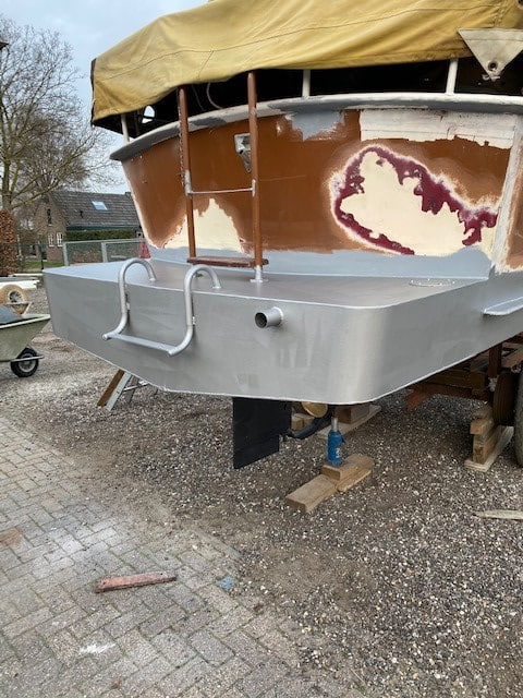 boot aanbouw 