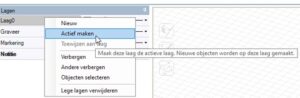 DXF bestanden - lagen activeren