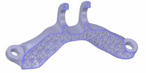 Structure cross section - Bracket lattice